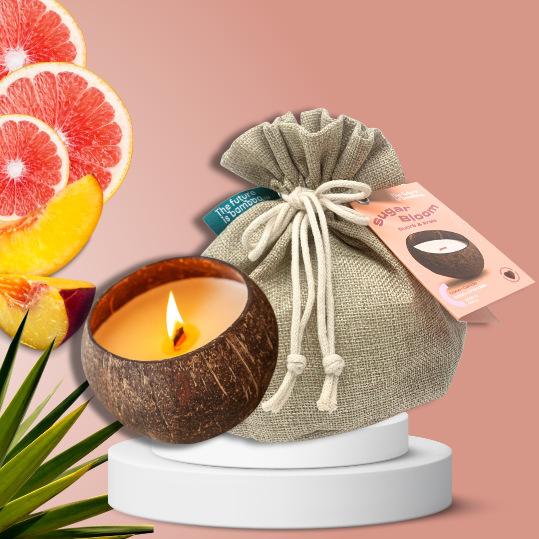 SUGAR BLOOM - Coco-Candle - The Future is Bamboo 