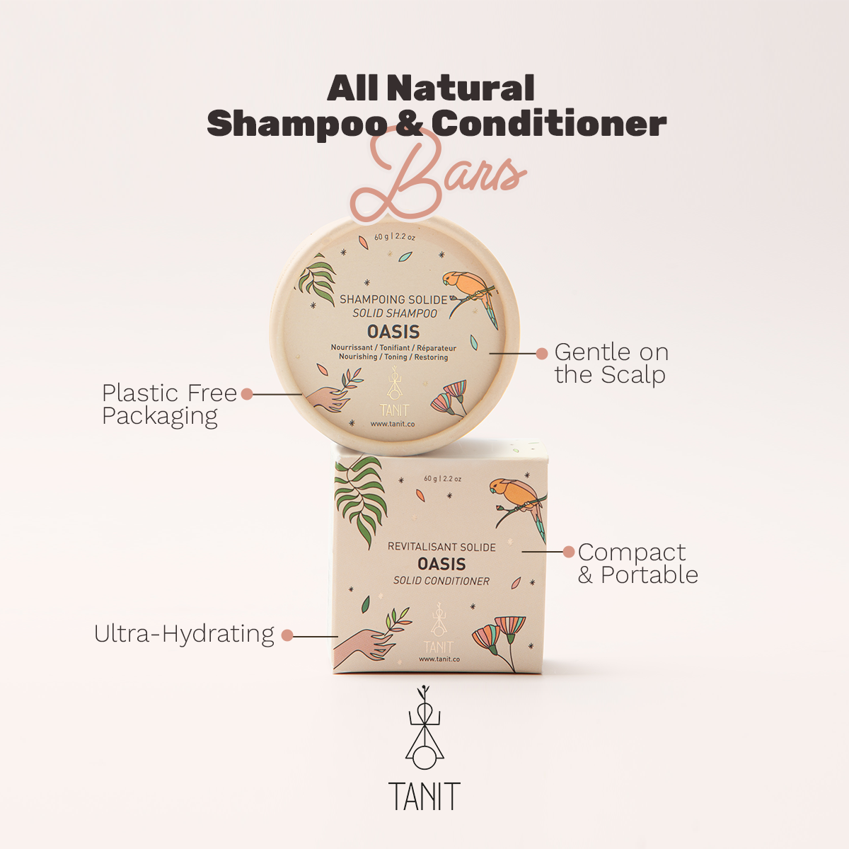 OASIS Shampoo Bar - The Future is Bamboo