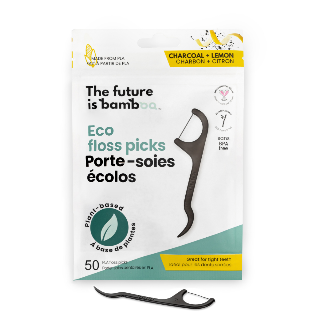 Eco Floss Picks - The Future is Bamboo