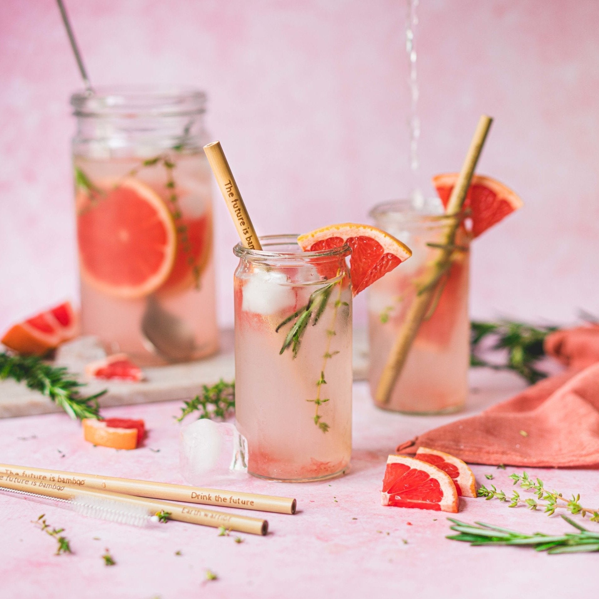 Bamboo Straws 6-Pack - The Future is Bamboo