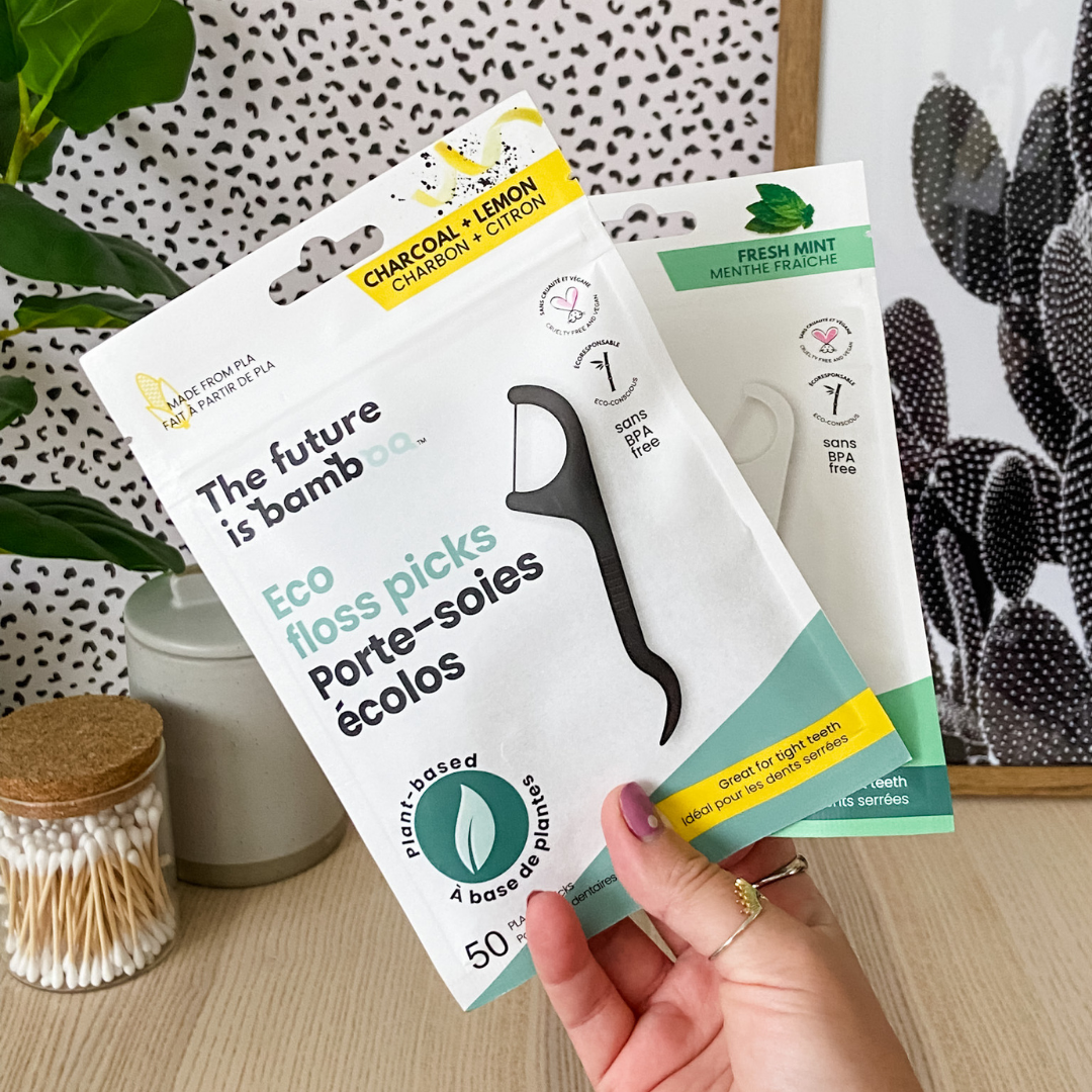 Eco Floss Picks - The Future is Bamboo