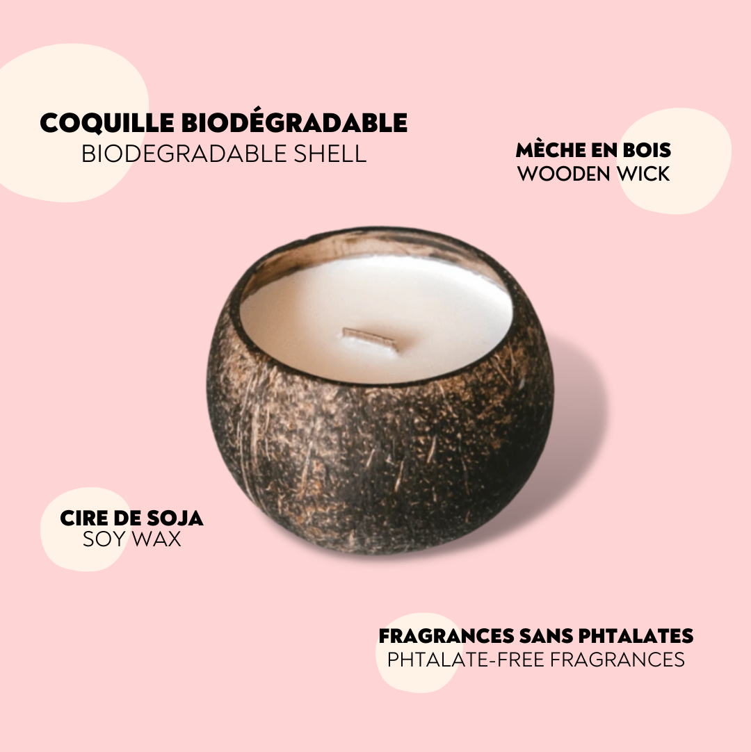 SUGAR BLOOM - Coco-Candle - The Future is Bamboo