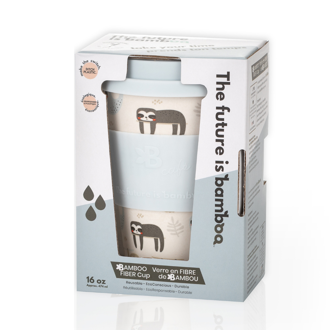 Bamboo Fiber Cup - Take Your Time - The Future is Bamboo