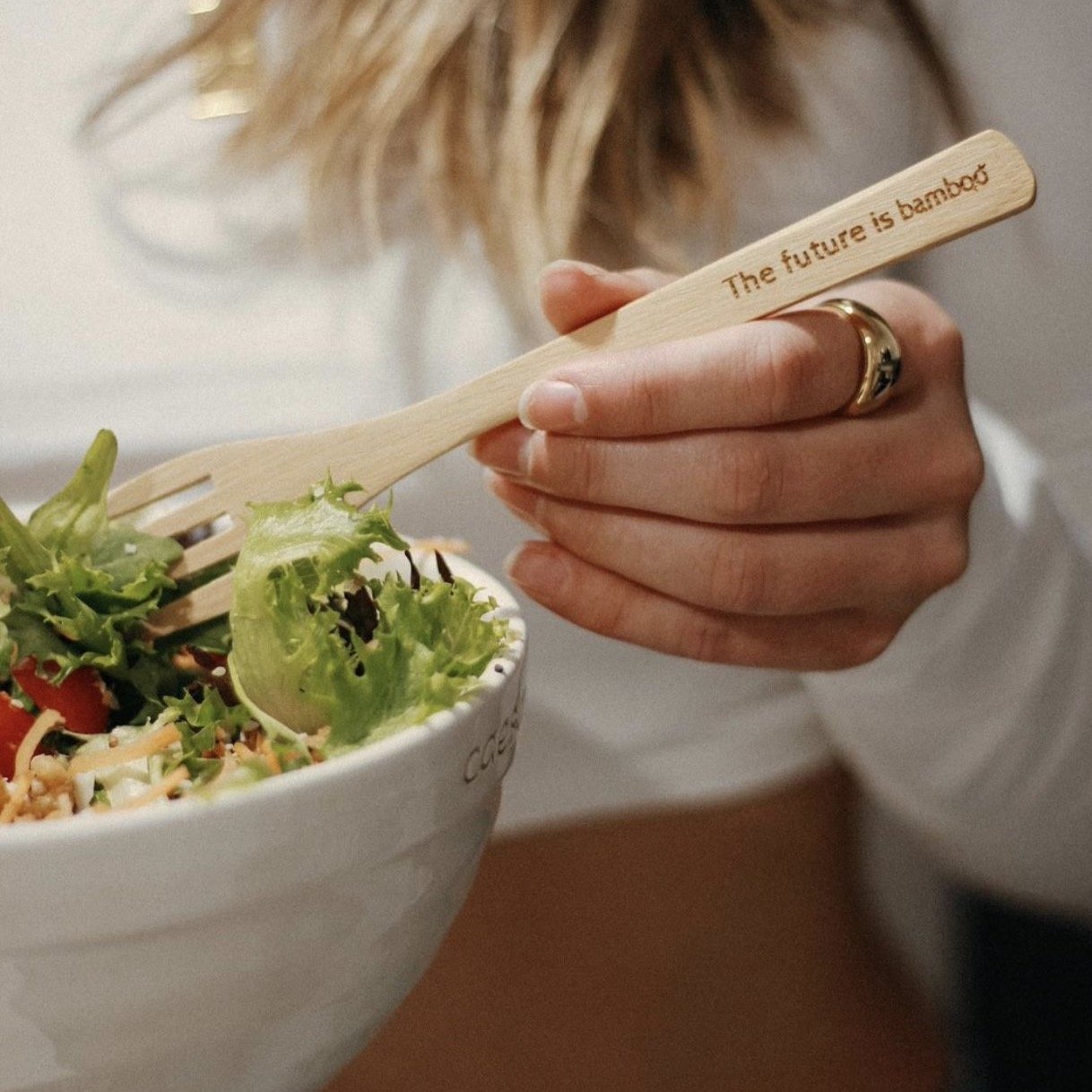 Bamboo Utensil Kit Summer Fruit - The Future is Bamboo
