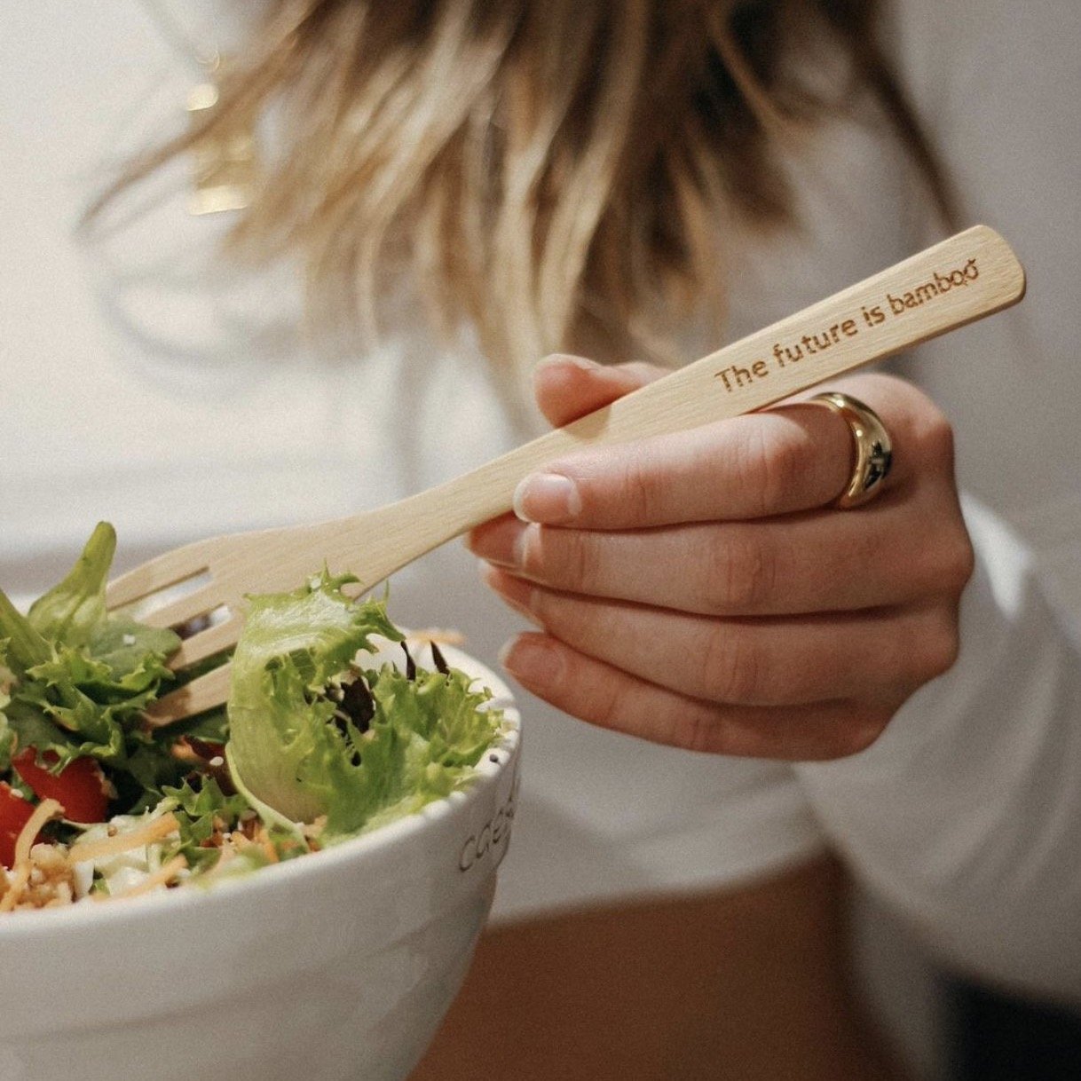 Bamboo Utensil Kit Cactus - The Future is Bamboo