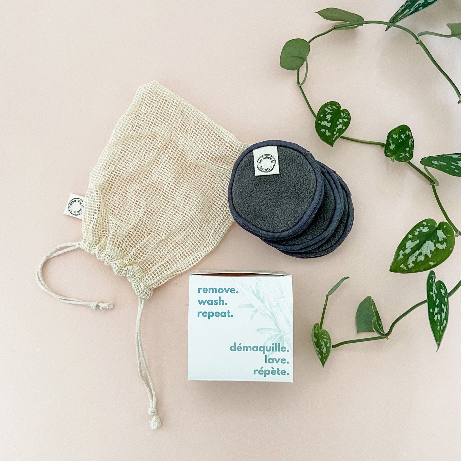 Bamboo Charcoal Facial Rounds  REFILL KIT - The Future is Bamboo