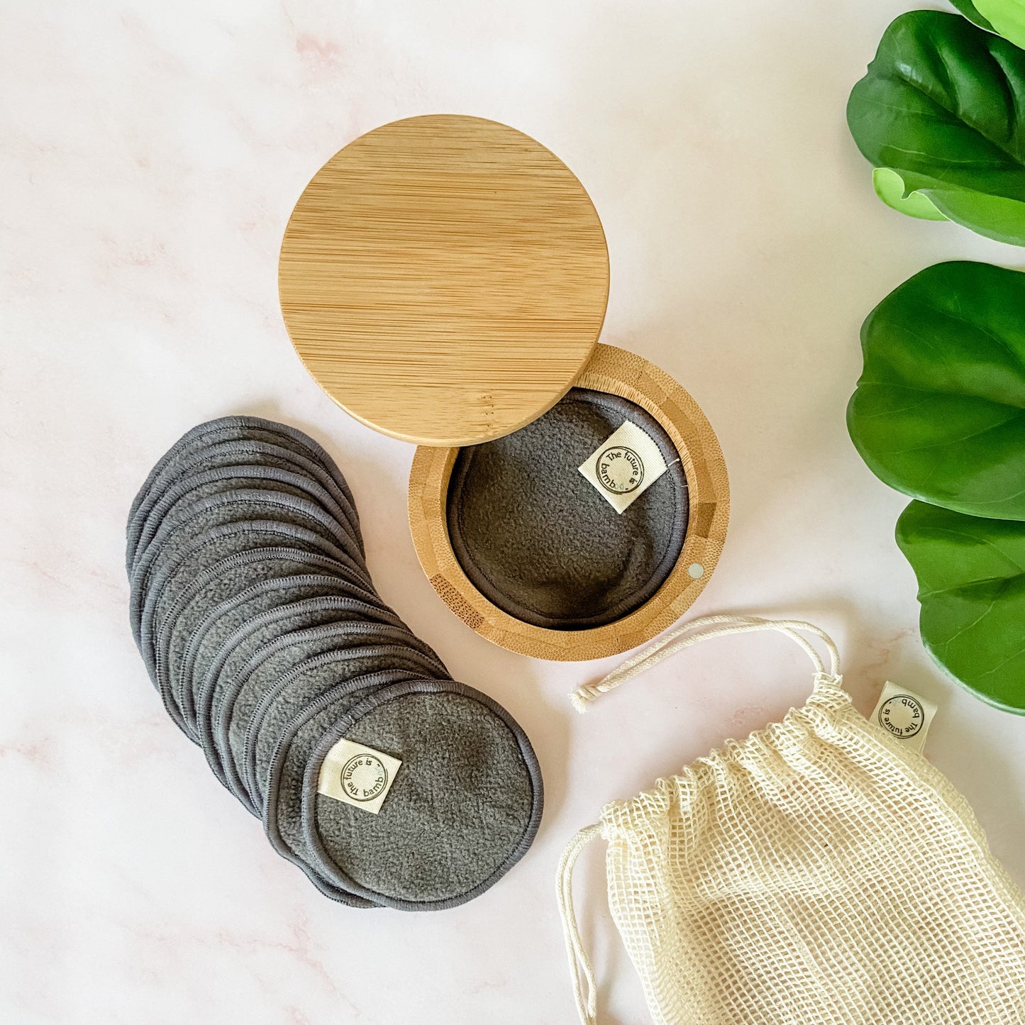 Bamboo Charcoal Facial Rounds STARTER KIT - The Future is Bamboo