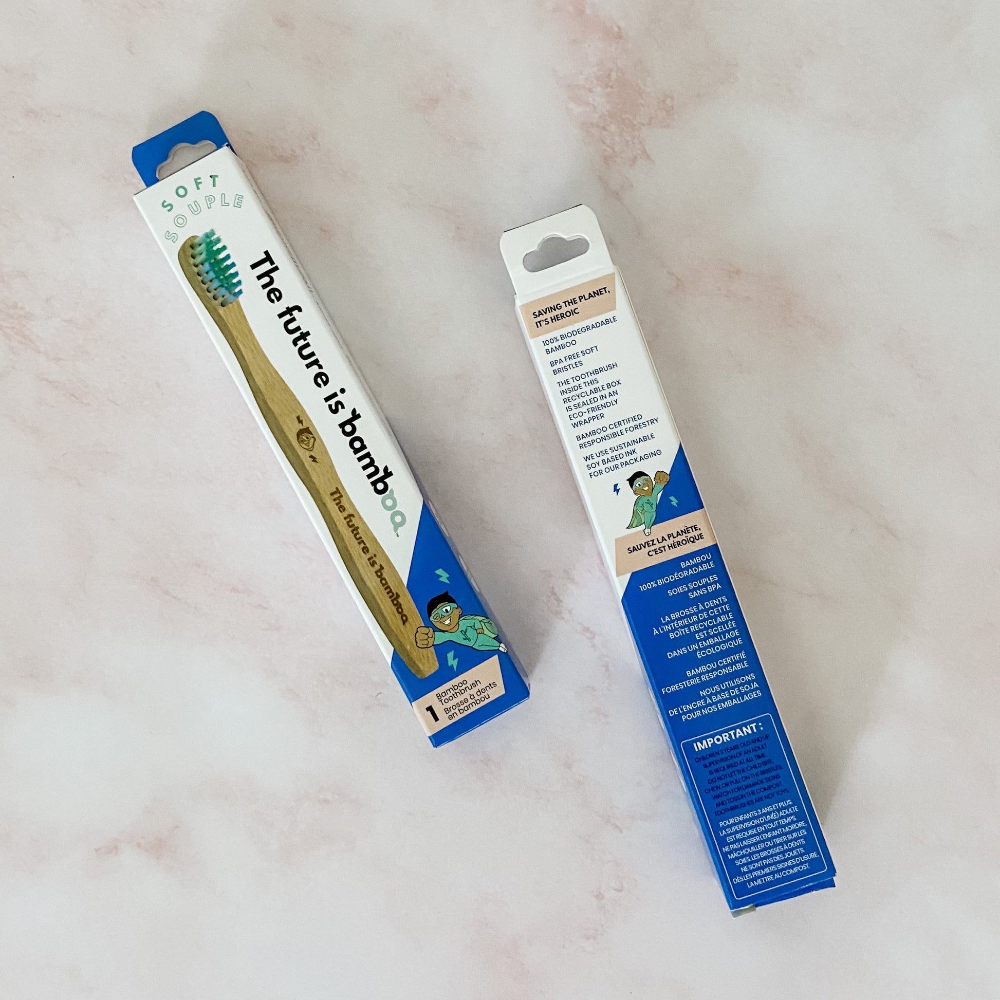 Adult Soft Bamboo Toothbrushes Family 8-Pack - The Future is Bamboo