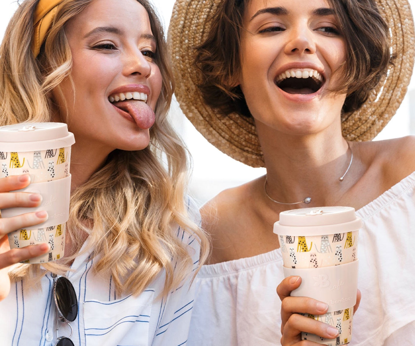 Bamboo Fiber Cup - Feline Fine - The Future is Bamboo