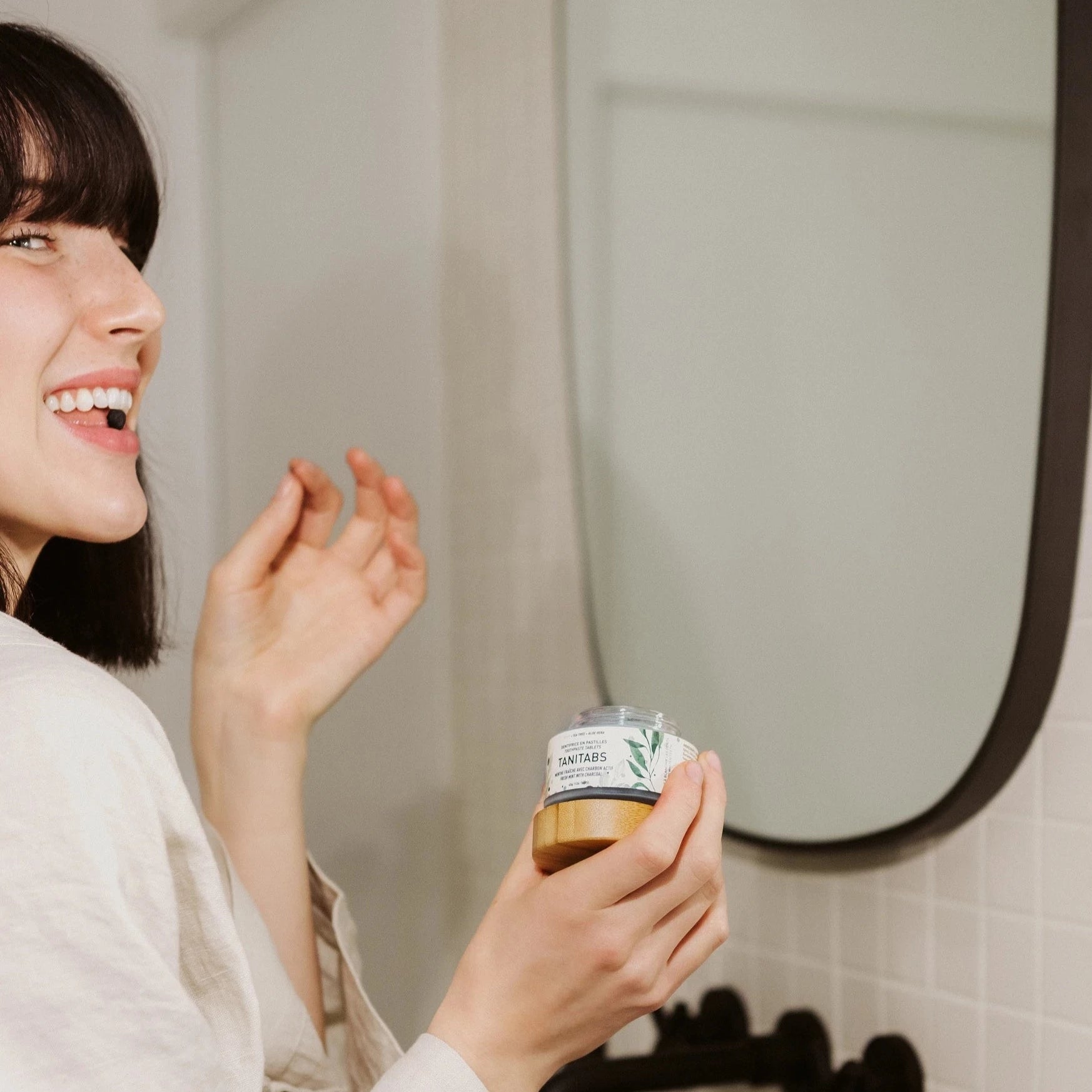 Mint Charcoal Toothpaste Tablets - 2 month supply - The Future is Bamboo