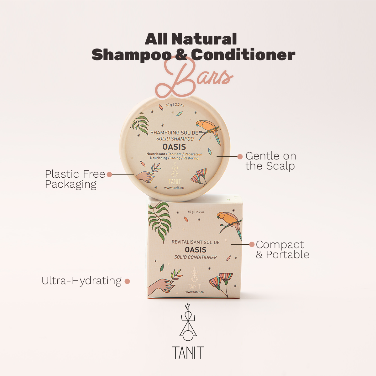 OASIS Shampoo Bar - The Future is Bamboo 