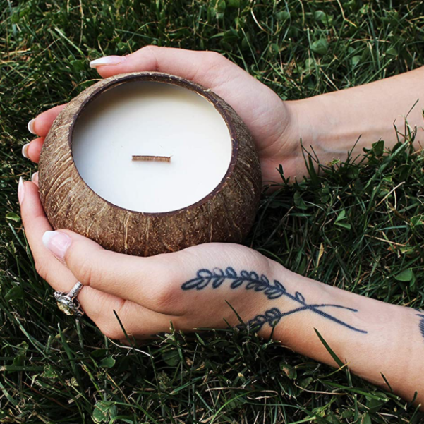 CLEAN BLOOM Coco-Candle - The Future is Bamboo 